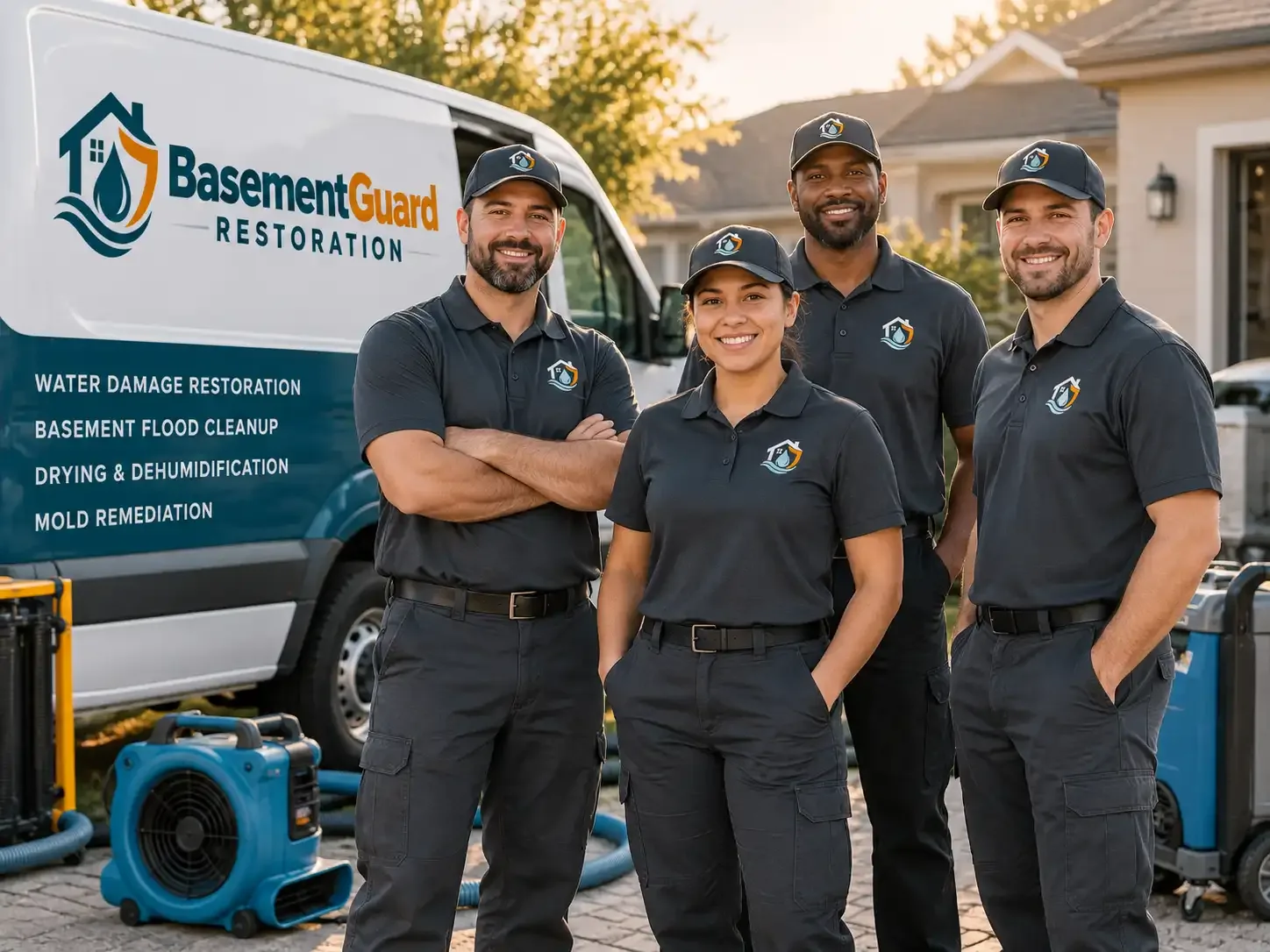 Basement Water Damage Restoration company in Gardendale, TX